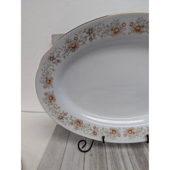 International Brighton Collection Claridge 8302 Porcelain Serving Platter 14" - Picture 2 of 6